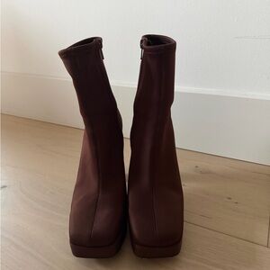 Jeffrey Campbell Arcadia Boots - Brown